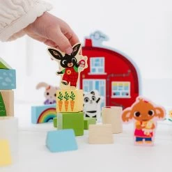Bambolino Toys Bing 22 Stuks Houten Blokken 19093 -Babyproducten  Winkel 19093 1 bng bt building blocks ambiance 03 3 1