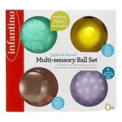 Infantino Lights & Sounds Multi-Sensory Speelballetjes BK-315023 -Babyproducten  Winkel 315023 01 box comboset clipped rev 1 1