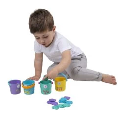 Playgro Count And Match Speel Emmertjes P4088175 -Babyproducten  Winkel 4088175 count and match in the veggie patch t1