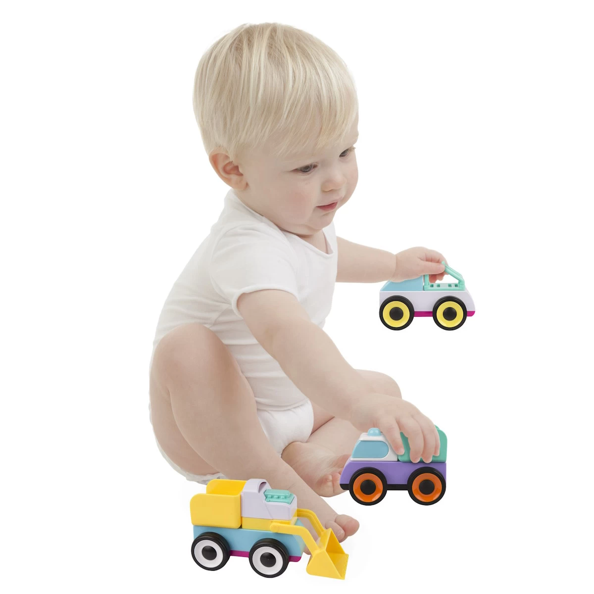 Playgro Build And Drive Mix N Match 3 Stuks Voertuigen P4088176 9 Playgro Build And Drive Mix N Match 3 Stuks Voertuigen P4088176 - Afbeelding 7