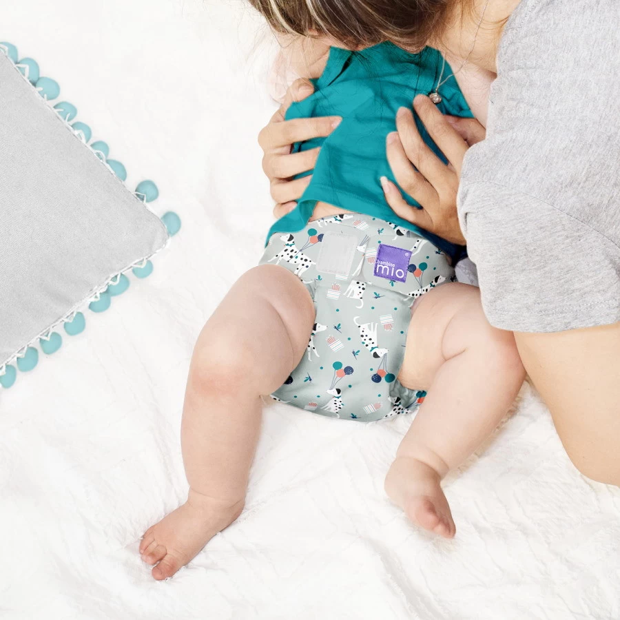 Bambino Mio MioSolo Puppy Party Wasbare Luier BM-5SO-PUP 4 Bambino Mio MioSolo Puppy Party Wasbare Luier BM-5SO-PUP - Afbeelding 2