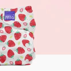 Bambino Mio MioSolo Strawberry Cream Wasbare Luier BM-5SO-SCR -Babyproducten  Winkel Bambino Mio MioSolo Strawberry Cream Wasbare Luier BM 5SO SCR 2