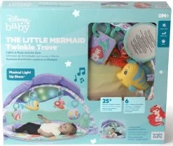 Bright Starts Disney Baby Kleine Zeemeermin Twinkle Trove Activity Gym Speelkleed K12534 -Babyproducten  Winkel Bright Starts Speelkleed 7