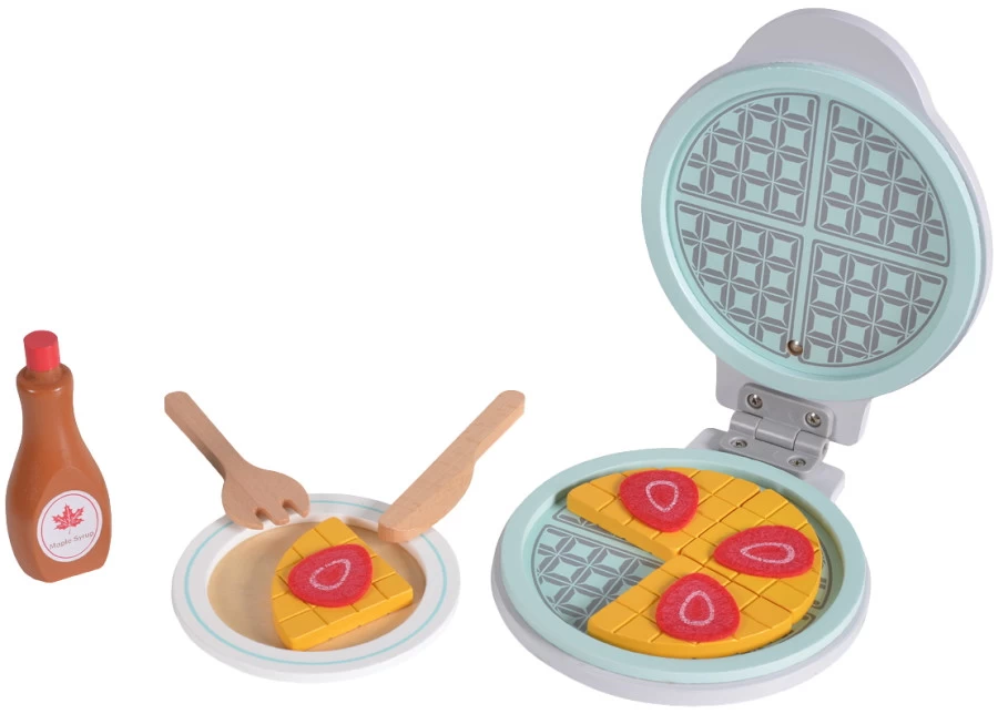 Cangaroo Houten Wafelijzer Set 4334 3 Cangaroo Houten Wafelijzer Set 4334