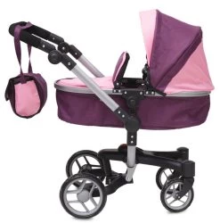 Cangaroo Violette Poppen Kinderwagen 6807 -Babyproducten  Winkel Cangaroo Violette Poppen Kinderwagen 6807 4