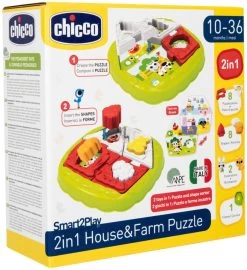Chicco 2-in-1 Huispuzzel 00011085000000 -Babyproducten  Winkel Chicco 2 in 1 Huispuzzel 00011085000000 9