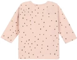 LÄSSIG Lassig GOTS Dots Powder Pink Maat 50/56 Lange Mouw Overslag Shirtje 1531011772-56 -Babyproducten  Winkel Lassig GOTS Dots Powder Pink Lange Mouw Overslag Shirtje 1531011772