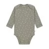 LÄSSIG Lassig GOTS Speckles Olive Maat 62/68 Lange Mouw Overslag Romper 1531010585-68 -Babyproducten  Winkel Lassig GOTS Speckles Olive Maat 62 68 Lange Mouw Overslag Romper 1531010585 68