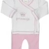 Petit Villain Prinsesje Wit/Roze Maat 56 2-delige Set