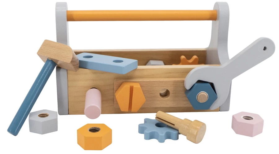 PolarB Houten Gereedschapskist 44008 3 PolarB Houten Gereedschapskist 44008