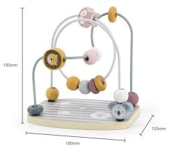PolarB Houten Kralenspiraal 44020 -Babyproducten  Winkel PolarB Houten Kralenspiraal 44020 4