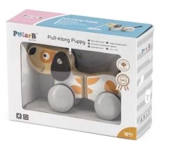 PolarB Puppy Luxe Houten Trekfiguur 44043 -Babyproducten  Winkel PolarB Puppy Luxe Houten Trekfiguur 44043 3