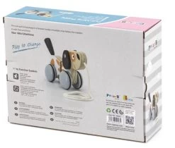 PolarB Puppy Luxe Houten Trekfiguur 44043 -Babyproducten  Winkel PolarB Puppy Luxe Houten Trekfiguur 44043 4