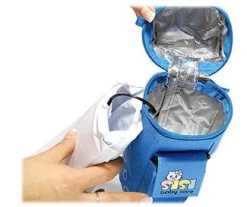 SisiBaby Blauw Auto Flessenwarmer En Thermobox SBC-001N -Babyproducten  Winkel Sisi SBC 001 Blauw Auto Flessenwarmer en Thermobox 3 4