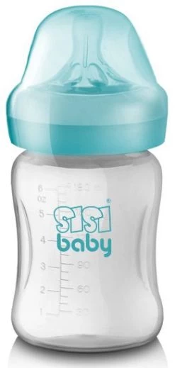 SisiBaby Handborstkolf SBC-113 -Babyproducten  Winkel Sisi SBC 113 Handborstkolf 180ml Fles 4