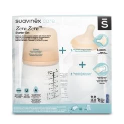 Suavinex Zero.Zero 180ml A Flow Starterset SXZBRF067409 -Babyproducten  Winkel Suavinex Zero.Zero 180ml A Flow Starterset SXZBRF067409 7
