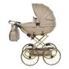 Tako Mini Imperial Vintage Beige/Gold Poppen Kinderwagen Incl. Tas 02