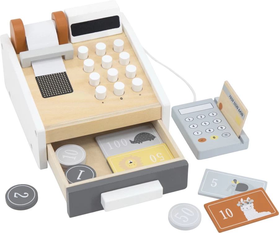 Tryco Houten Kassa Met Pinautomaat TR-303005 3 Tryco Houten Kassa Met Pinautomaat TR-303005