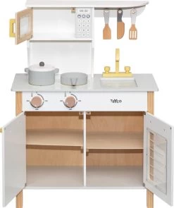 Tryco Houten Kinderkeuken TR-303017 -Babyproducten  Winkel Tryco Houten Kinderkeuken TR 303017 03