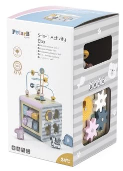 PolarB 5-in-1 Houten Activiteiten Box 44030 -Babyproducten  Winkel Viga 5 in 1 Houten Activiteiten Box 44030 6