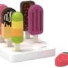 Viga 6 Stuks Houten Speelgoed IJsjes 44528