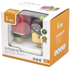 Viga 6 Stuks Houten Speelgoed IJsjes 44528 -Babyproducten  Winkel Viga 6 Stuks Houten Speelgoed IJsjes 44528 5