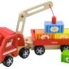 Viga Houten Kraanwagen 50690 -Babyproducten  Winkel Viga Houten Kraanwagen 50690 1