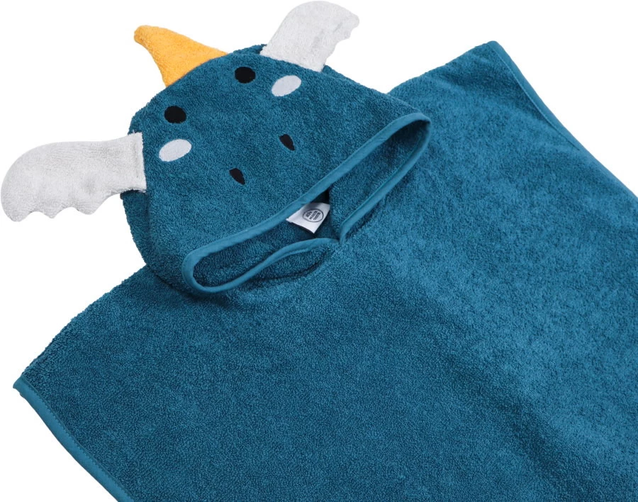 Blush & Blossom Dragon Diego Badstof Poncho TR-BB4208 4 Blush & Blossom Dragon Diego Badstof Poncho TR-BB4208 - Afbeelding 2