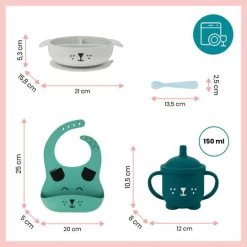 Babymoov Learn'Isy Hond Kinderservies Set Incl. Silicone Slab A005403 10 Babymoov Learn'Isy Hond Kinderservies Set Incl. Silicone Slab A005403 -Babyproducten Winkel a005403 kitlearnisychien packwebuniversal07 3661276174054 540x