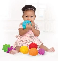 Infantino Sensory Balls Blocks & Buddies Set BK-05373 -Babyproducten  Winkel b kids sensory multi ball set speelballetjes 2 1