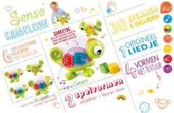 Infantino Sensory Leon De Kameleon Speelgoed BK-05215 22 Infantino Sensory Leon De Kameleon Speelgoed BK-05215 -Babyproducten Winkel b kids leon kameleon