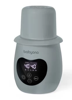 Baby Ono Honey Grey Natural Nursing Flessenwarmer En Sterilisator 968/02 -Babyproducten  Winkel baby ono honey grey digitale voedselopwarmer en sterilisator 6