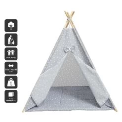 Babygo Grey Little Tippi Tent 9551 -Babyproducten  Winkel babygo grey little tippi tent 9551 2