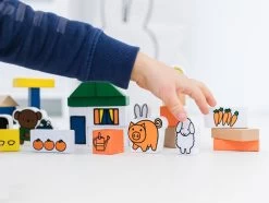 Bambolino Toys Nijntje Boerderij Houten Blokken 33410 -Babyproducten  Winkel bambolino toys nijntje boerderij houten blokken 33410 2