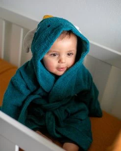Blush & Blossom Dragon Diego 1-2jr Badstof Badjas TR-BB4207 -Babyproducten  Winkel bathrobe dragon diego 1
