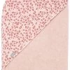 Bébé-jou Bebe-Jou Leopard Pink Badcape 3010123 -Babyproducten  Winkel bebe jou leopard pink badcape