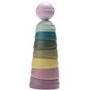 Bibs Bright Rainbow Wobbly Tower Stapeltoren 4100101 -Babyproducten  Winkel bibs bright rainbow wobbly tower stapeltoren 4100101 1