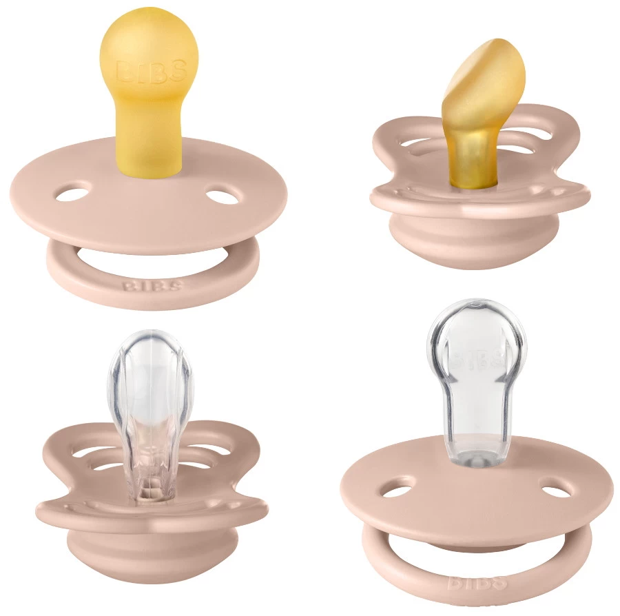 Bibs Try-it Blush 0-6 Mnd 4 Stuks Fopspenen 91341 4 Bibs Try-it Blush 0-6 Mnd 4 Stuks Fopspenen 91341 - Afbeelding 2