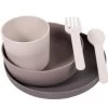 Bo Jungle B-Dinner Grijs 5-delige Biologische Dinerset B551000 -Babyproducten  Winkel bo jungle b dinner grijs 5 delige biologische dinerset b551000.1
