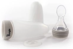 Bo Jungle B-Food Dispenser Grijs Knijpzakje B500630 -Babyproducten  Winkel bo jungle b food dispenser grijs knijpzakje b500630 2