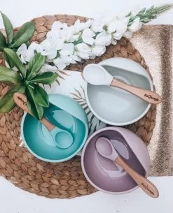 Bo Jungle B-Suction Bowl Roze Kommetje Met Lepel B500620 -Babyproducten  Winkel bo jungle b suction bowl 12 2