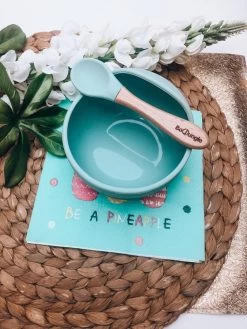 Bo Jungle B-Suction Bowl Blauw Kommetje Met Lepel B500610 -Babyproducten  Winkel bo jungle b suction bowl blauw kommetje met lepel b500610 10