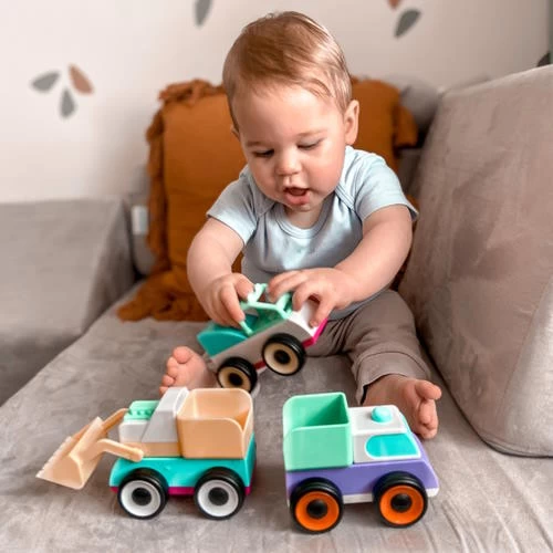 Playgro Build And Drive Mix N Match 3 Stuks Voertuigen P4088176 10 Playgro Build And Drive Mix N Match 3 Stuks Voertuigen P4088176 - Afbeelding 8