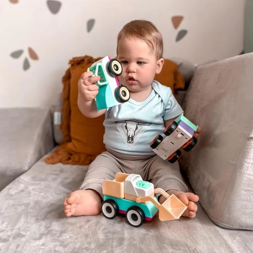 Playgro Build And Drive Mix N Match 3 Stuks Voertuigen P4088176 11 Playgro Build And Drive Mix N Match 3 Stuks Voertuigen P4088176 - Afbeelding 9