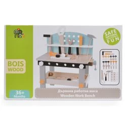 Cangaroo 46-delige Houten Werkbank 109206 -Babyproducten  Winkel cangaroo 46 delige houten werkbank 109206 4