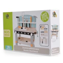 Cangaroo 46-delige Houten Werkbank 109206 -Babyproducten  Winkel cangaroo 46 delige houten werkbank 109206 5