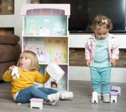 Cangaroo Anna Houten Poppenhuis 4121 -Babyproducten  Winkel cangaroo anna houten poppenhuis 4121 4