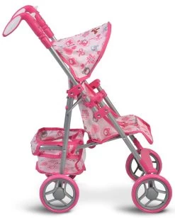 Cangaroo Flower Garden Pink Poppenbuggy -Babyproducten  Winkel cangaroo flower garden pink poppenbuggy 3