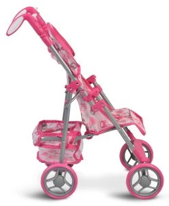 Cangaroo Flower Garden Pink Poppenbuggy -Babyproducten  Winkel cangaroo flower garden pink poppenbuggy 4