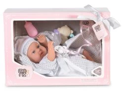 Cangaroo Grijs 36cm Pop 8553 -Babyproducten  Winkel cangaroo grijs 36cm pop 8553